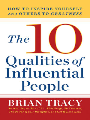 10 Qualities of Influential People - ebook